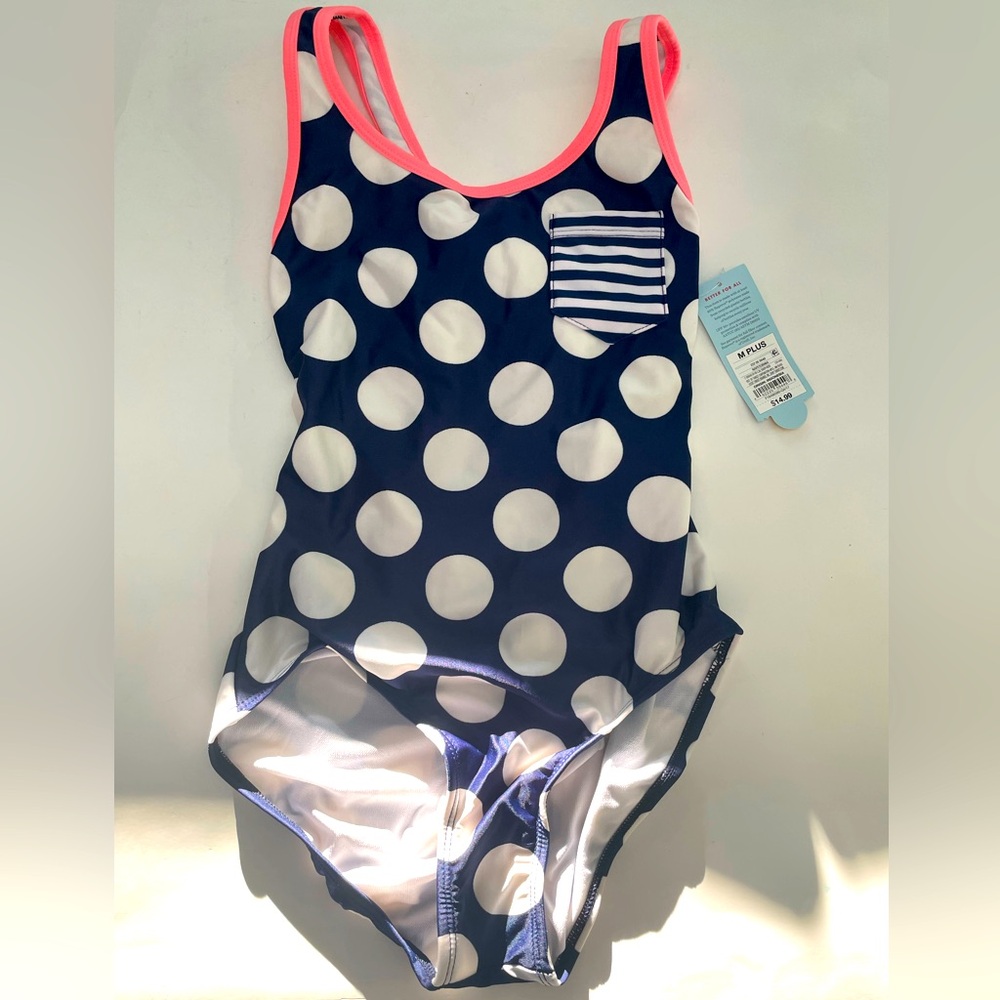 3/$20 Cat & Jack girls one piece swimming suit size 4T to 5T